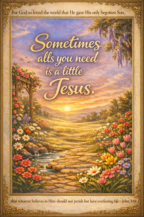 Little Jesus Magnet